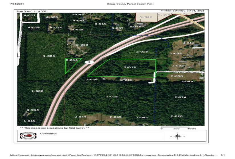 0 Slippery Pig, Poulsbo, Washington 98370, ,Land,For Sale,Slippery Pig,NWM1818076