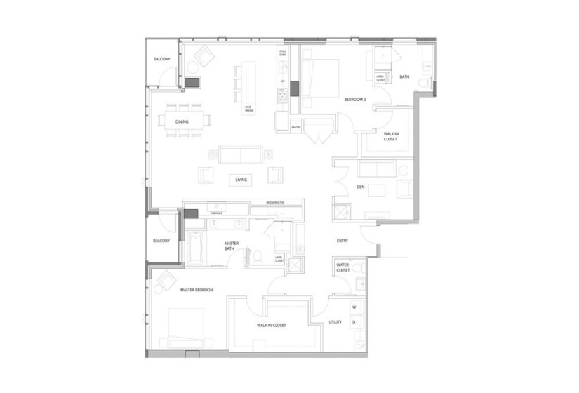 1430 2nd, Seattle, Washington 98101, 2 Bedrooms Bedrooms, ,2 BathroomsBathrooms,Residential Lease,For Rent,2nd,NWM1820536