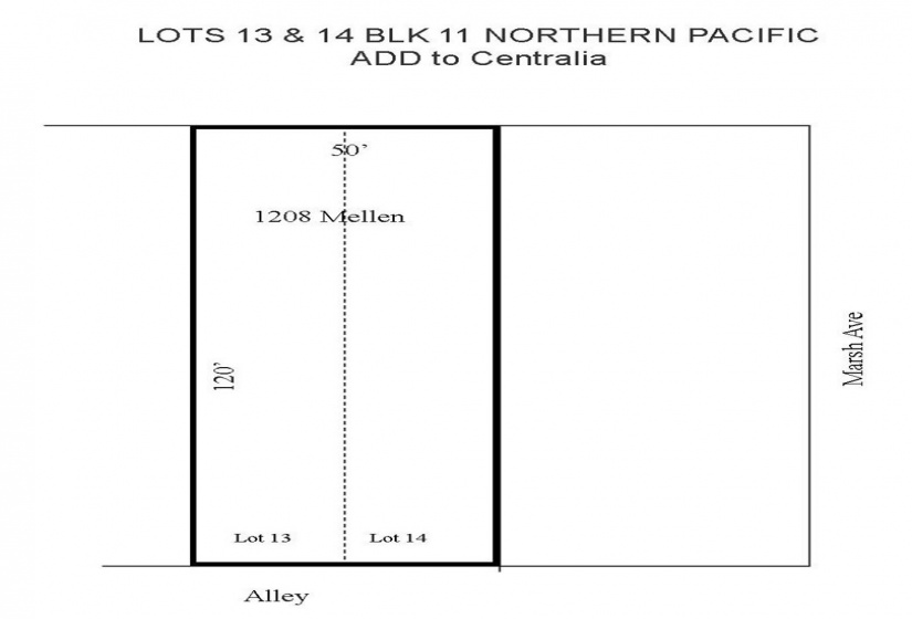 1208 Mellen, Centralia, Washington 98531, ,Commercial Sale,For Sale,Mellen,NWM1821182