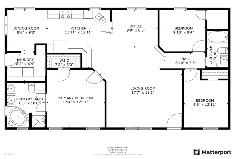 900 Grape, Moses Lake, Washington 98837, 3 Bedrooms Bedrooms, ,2 BathroomsBathrooms,Manufactured In Park,For Sale,Grape,NWM1821709