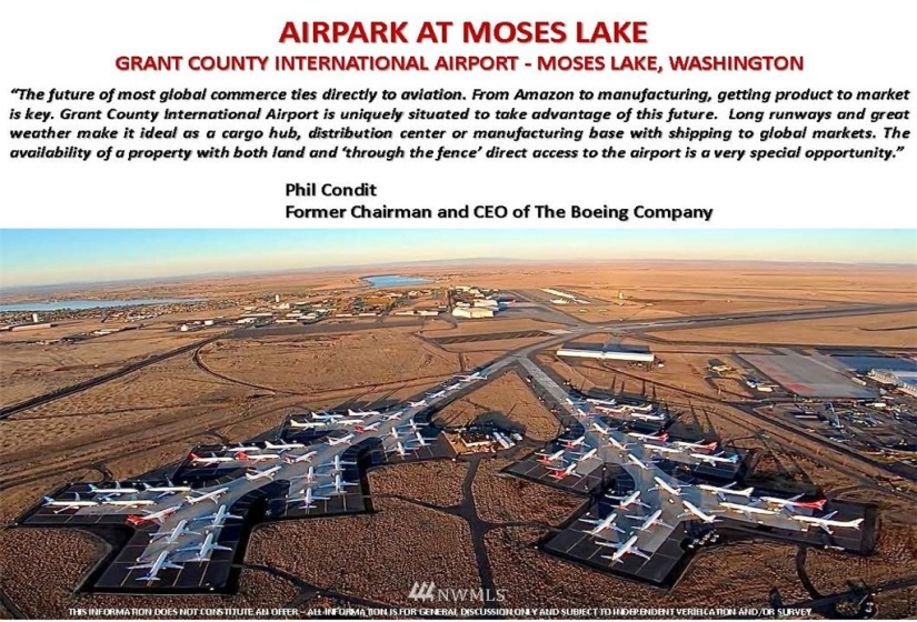 0 Airpark 33, Moses Lake, Washington 98837, ,Commercial Sale,For Sale,Airpark 33,NWM1807663