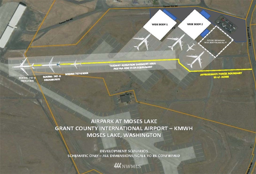 0 Airpark 33, Moses Lake, Washington 98837, ,Commercial Sale,For Sale,Airpark 33,NWM1807663
