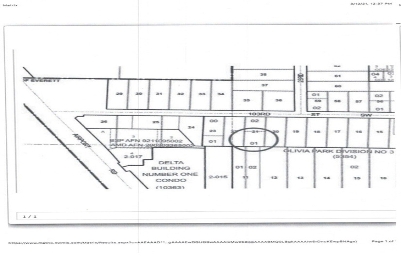 2326 103rd, Everett, Washington 98204, ,Land,For Sale,103rd,NWM1840111
