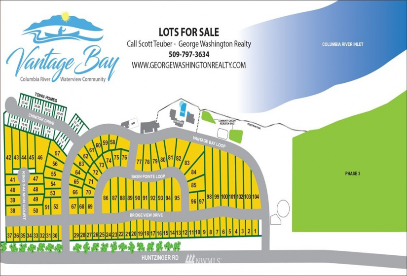 360 Vantage Bay Loop, Vantage, Washington 98950, ,Land,For Sale,Vantage Bay,Vantage Bay Loop,NWM1845553