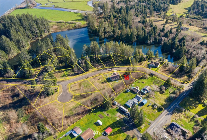 16 Lot 16 Sunrise, South Bend, Washington 98586, ,Land,For Sale,Lake in the Woods,Lot 16 Sunrise,NWM1848642