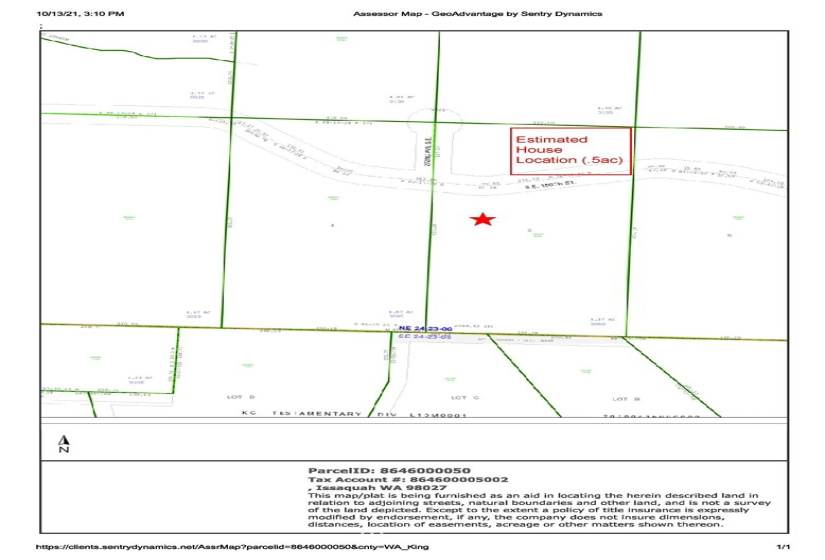 272 xx 150th, Issaquah, Washington 98027, ,Land,For Sale,Tiger Mountain Tracts,150th,NWM1855755