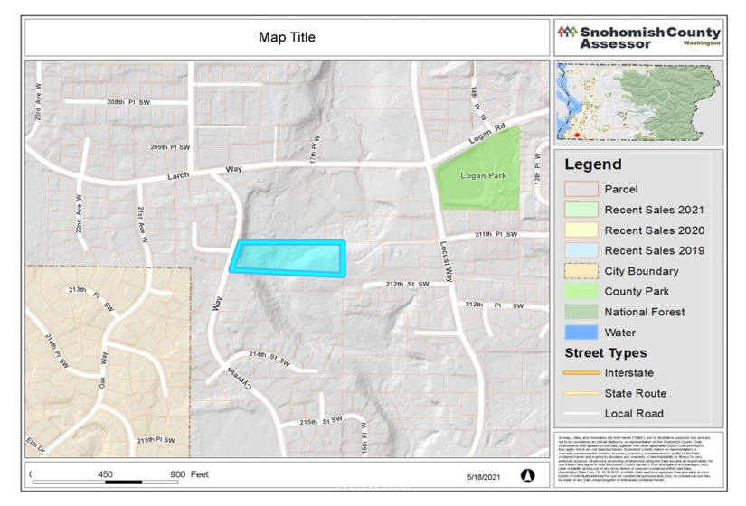 212 xx Lot 1 Cypress, Lynnwood, Washington 98036, ,Land,For Sale,Alderwood Manor 06,Cypress,NWM1861179