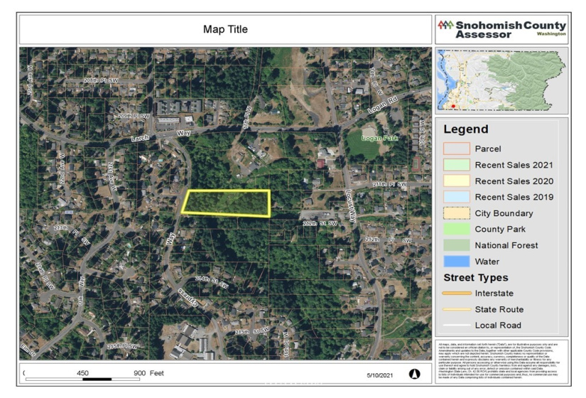 212 xx Lot 1 Cypress, Lynnwood, Washington 98036, ,Land,For Sale,Alderwood Manor 06,Cypress,NWM1861179