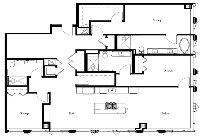 1340 4th, Seattle, Washington 98101, 3 Bedrooms Bedrooms, ,3 BathroomsBathrooms,Residential Lease,For Rent,4th,NWM1861197