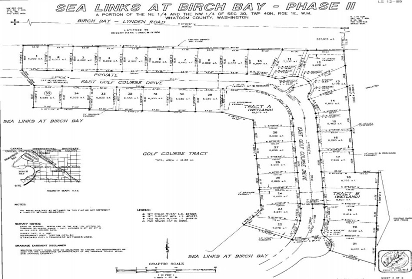 7936 Golf Course, Blaine, Washington 98230, ,Land,For Sale,Sea Links at Birch Bay,Golf Course,NWM1861924