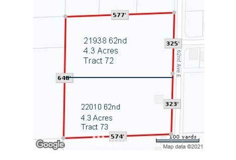 22010 62nd, Spanaway, Washington 98387, ,Land,For Sale,62nd,NWM1865610