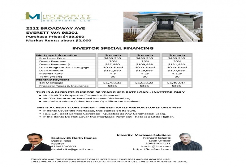 2212 Broadway, Everett, Washington 98201, ,Commercial Sale,For Sale,Broadway,NWM1876319