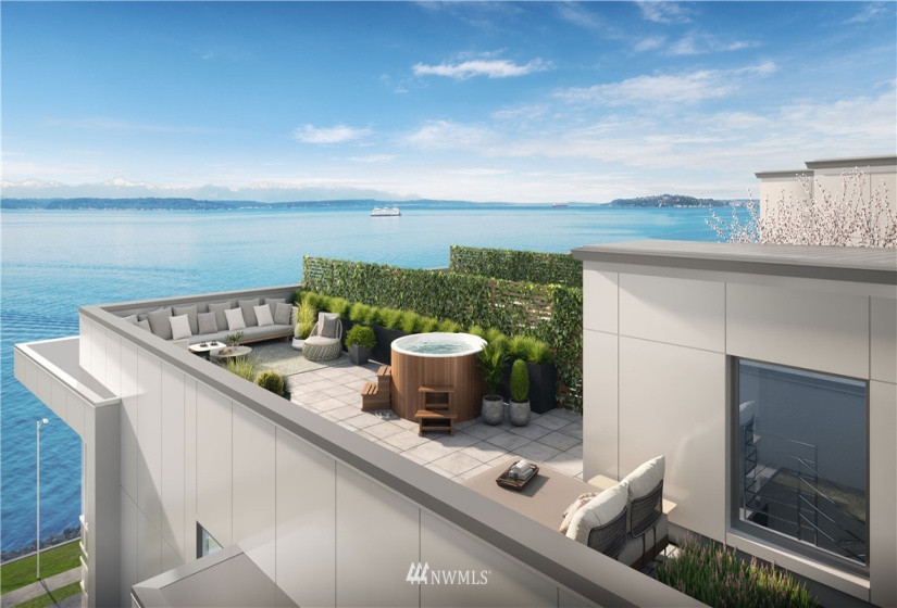 1250 Alki, Seattle, Washington 98116, 3 Bedrooms Bedrooms, ,4 BathroomsBathrooms,Residential,For Sale,Infinity Shore Club Residences,Alki,NWM1878734