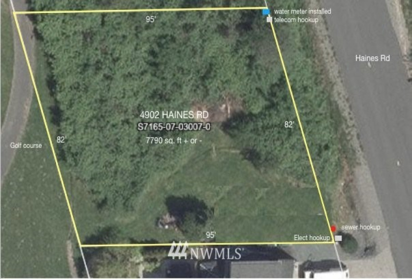 4902 Haines, Freeland, Washington 98249, ,Land,For Sale,Holmes Harbor Golf & Yacht Club,Haines,NWM1879751