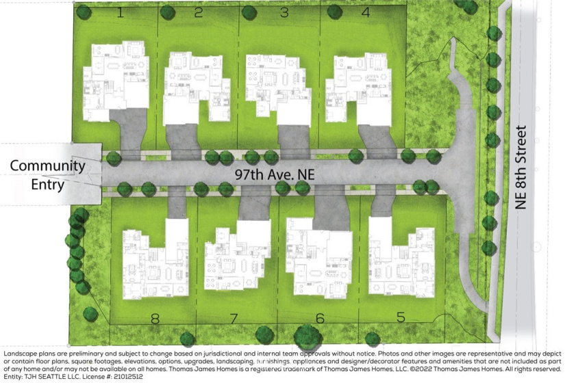 0 Lot 8 97th, Bellevue, Washington 98004, 5 Bedrooms Bedrooms, ,1 BathroomBathrooms,Residential,For Sale,97th,NWM1880646