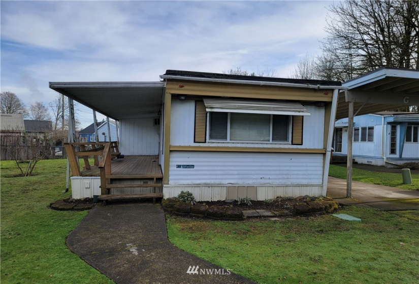 411 Grove, Shelton, Washington 98584, 2 Bedrooms Bedrooms, ,1 BathroomBathrooms,Manufactured In Park,For Sale,Grove,NWM1881576