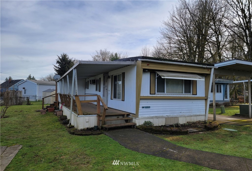 411 Grove, Shelton, Washington 98584, 2 Bedrooms Bedrooms, ,1 BathroomBathrooms,Manufactured In Park,For Sale,Grove,NWM1881576