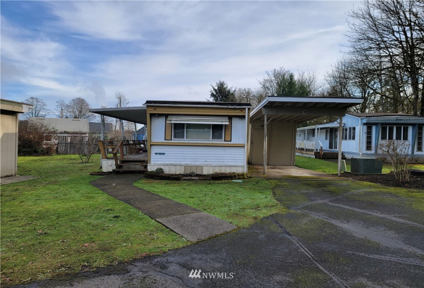 411 Grove, Shelton, Washington 98584, 2 Bedrooms Bedrooms, ,1 BathroomBathrooms,Manufactured In Park,For Sale,Grove,NWM1881576