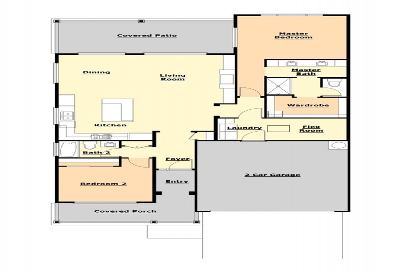 672 Gascon, Sequim, Washington 98382, 2 Bedrooms Bedrooms, ,1 BathroomBathrooms,Residential,For Sale,Cameron Village,Gascon,NWM1881803