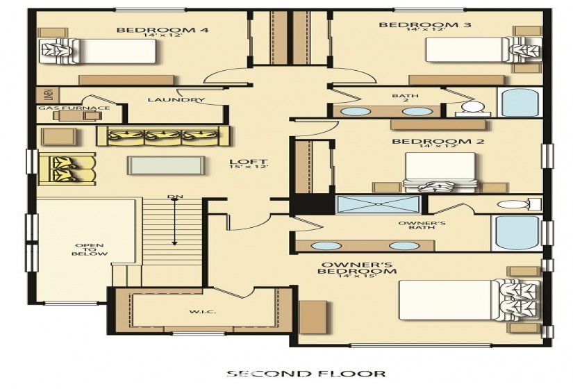 7319 134th, Snohomish, Washington 98296, 4 Bedrooms Bedrooms, ,2 BathroomsBathrooms,Residential,For Sale,Glacier View by Lennar,134th,NWM1882424