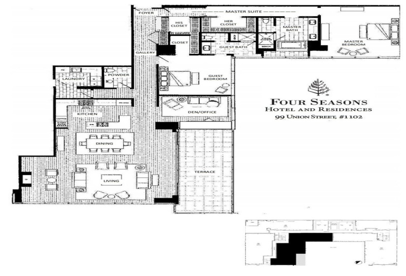 99 Union, Seattle, Washington 98101, 2 Bedrooms Bedrooms, ,1 BathroomBathrooms,Residential,For Sale,Four Seasons Private Residences,Union,NWM1883750