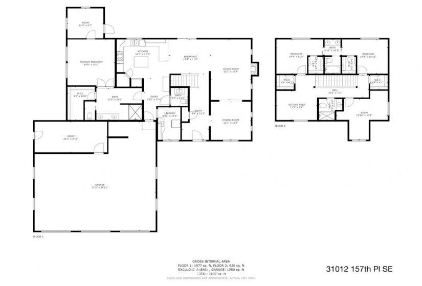 31012 157th, Kent, Washington 98042, 3 Bedrooms Bedrooms, ,2 BathroomsBathrooms,Residential,For Sale,157th,NWM1878749